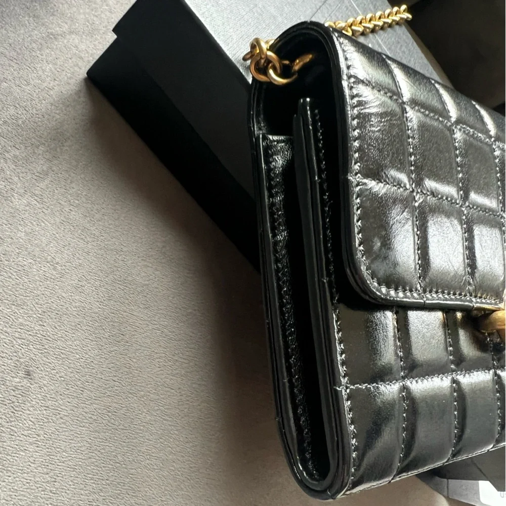NWT YSL Lambskin Quilted Le Maillon Bag - Picture 6 of 15